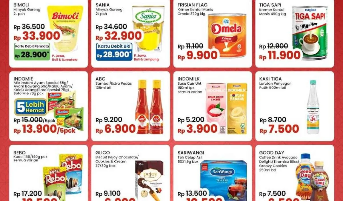 Promo JSM Indomaret Terbaru 15-17 Maret 2024, Belanja Hemat Mulai Rp 3.900 Saja