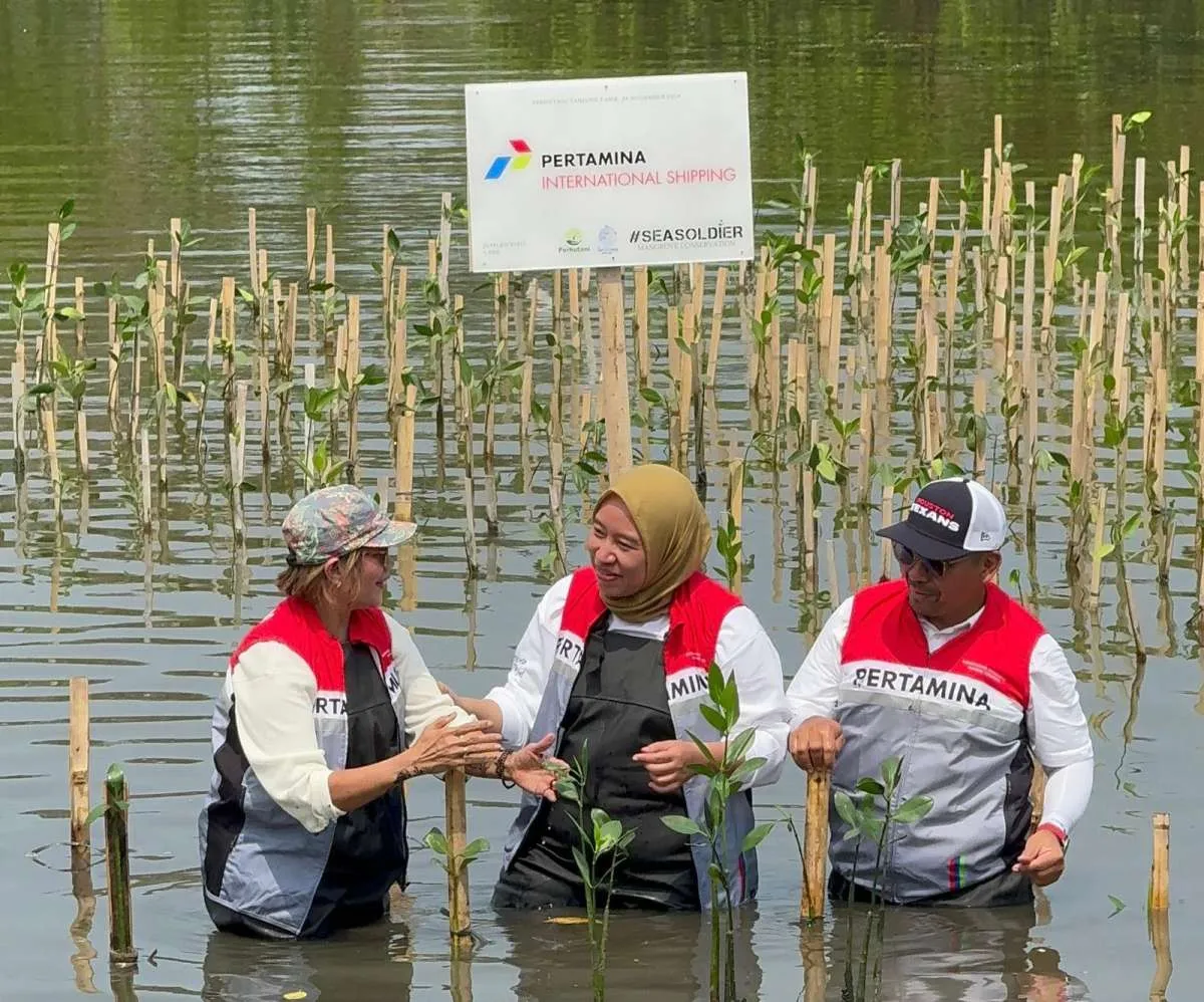 Pertamina International Shipping Tanam 10 Ribu Mangrove, Jaga Pesisir Nusantara