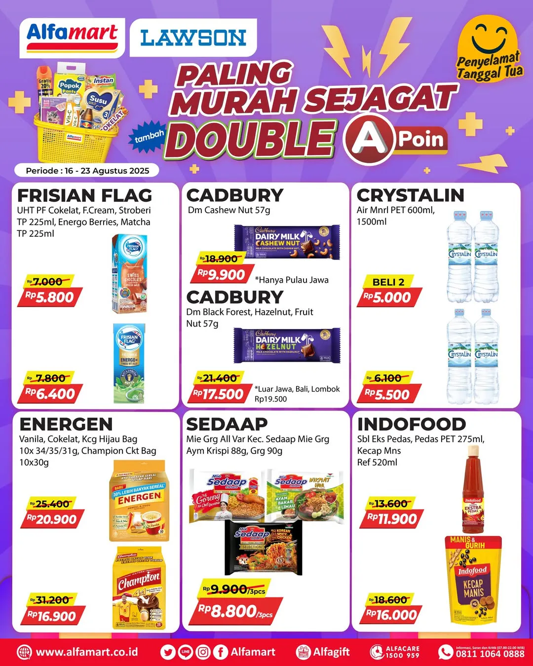 Promo Alfamart Paling Murah Sejagat Periode 16-23 Agustus 2025