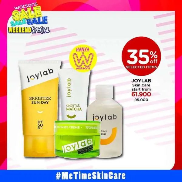 Promo Watsons Weekend Special Periode 7-10 April 2022
