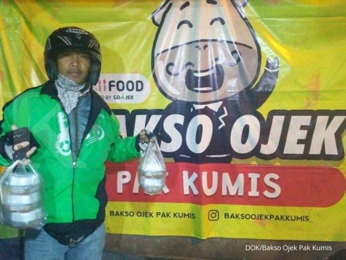 Menggiling laba Bakso Ojek Pak Kumis