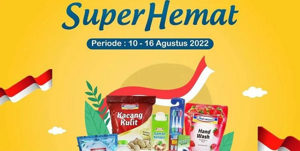 Promo Indomaret Super Hemat hingga 16 Agustus 2022, Jangan Sampai Melewatkan