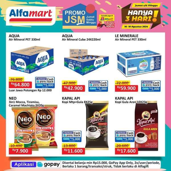 Promo JSM Alfamart 16-18 Agustus 2024