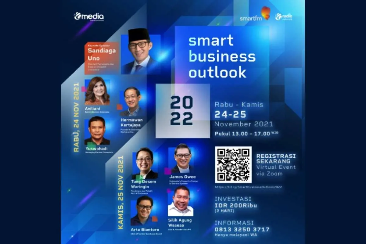 Dorong Penguatan Ekonomi Digital, Smart FM Gelar SBO 2022 dengan Sejumlah Narasumber