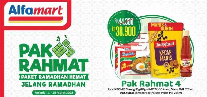 Jangan Lewatkan 6 Paket Hemat Menjelang Ramadhan Promo Alfamart Terbaru 14 Maret 2023