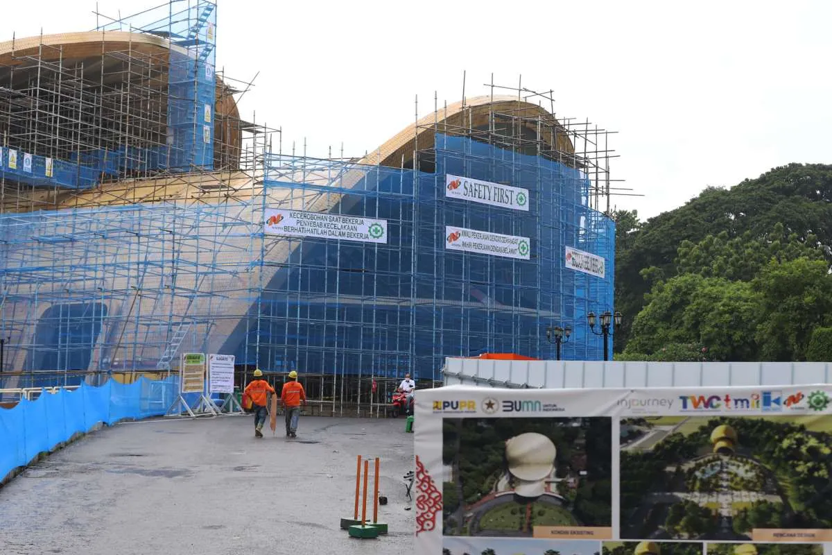 Revitalisasi TMII Ditargetkan Kelar pada Bulan Ini