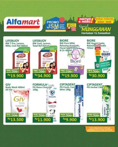 Promo JSM Alfamart Spesial Munggahan Periode 28 Februari-3 Maret 2025