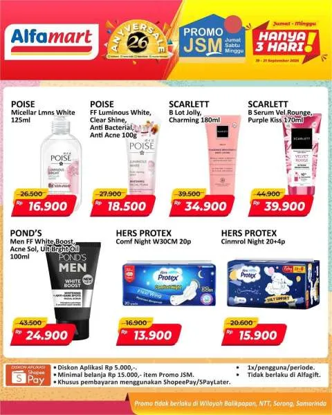 Promo JSM Alfamart Periode 19-21 September 2025