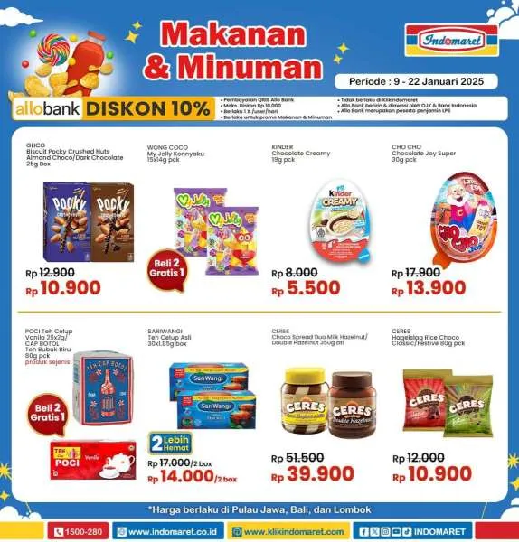 Promo Indomaret Super Hemat Periode 9-22 Januari 2025