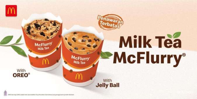 3 Promo McD November 2024, Menu Baru McFlurry Milk Tea dan 4 Ayam Rp 49.545