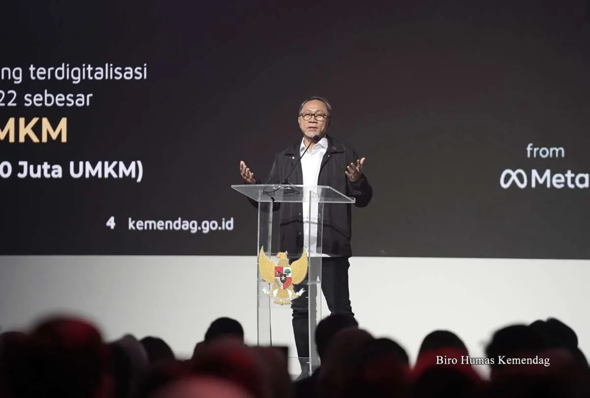 Mendag Zulkifli Hasan Hadiri WhatsApp Business Summit 2023