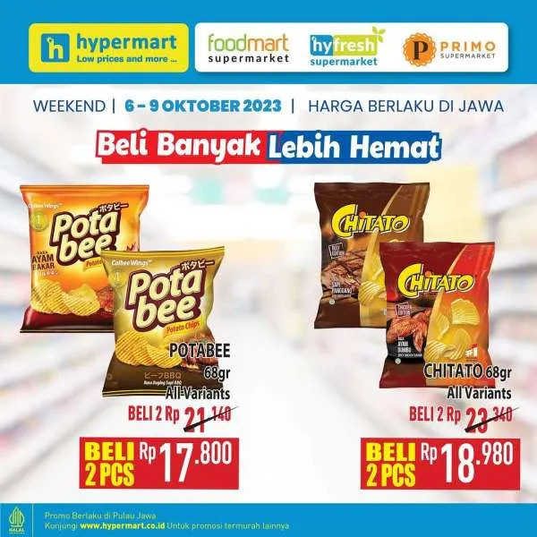 Promo Hypermart Beli Banyak Lebih Hemat Periode 6-9 Oktober 2023