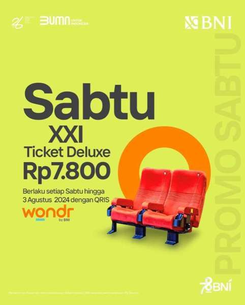 Promo XXI dengan QRIS Wondr by BNI