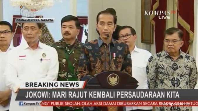 Jokowi: Kondisi masih terkendali, masyarakat tak perlu khawatir