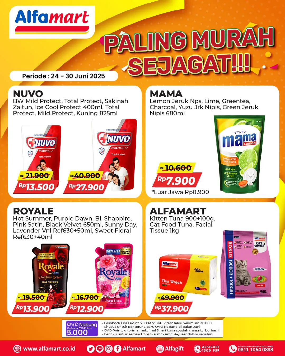 Promo Alfamart Paling Murah Sejagat Periode 24-30 Juni 2025