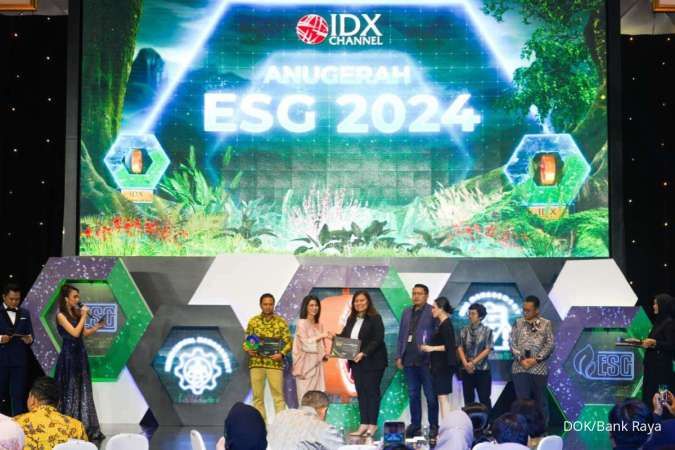 Berkomitmen Implementasi ESG, Bank Raya Raih Penghargaan Program Cluster Unggulan