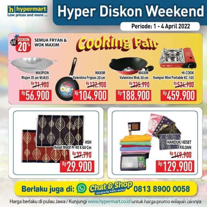 Promo JSM Hypermart Berlaku 1-4 April 2022