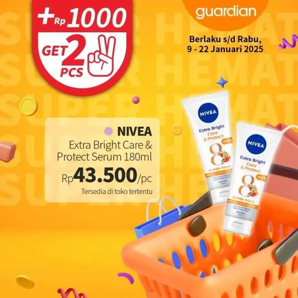 Promo Guardian Super Hemat Periode 9-22 Januari 2025