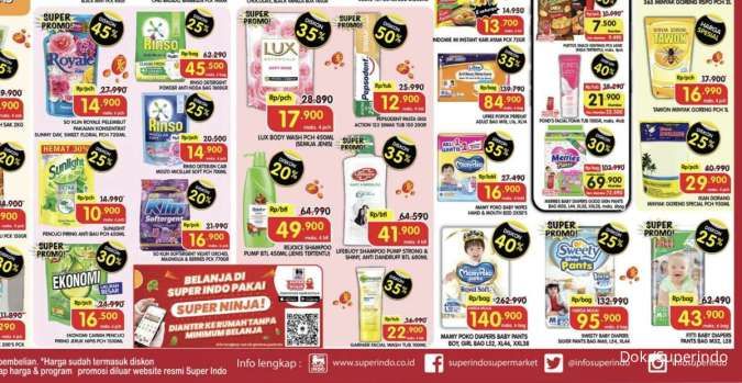 Promo Superindo Terbaru 15-18 Mei 2023, Dapatkan Diskon 50% dan Beli 2 Gratis 1