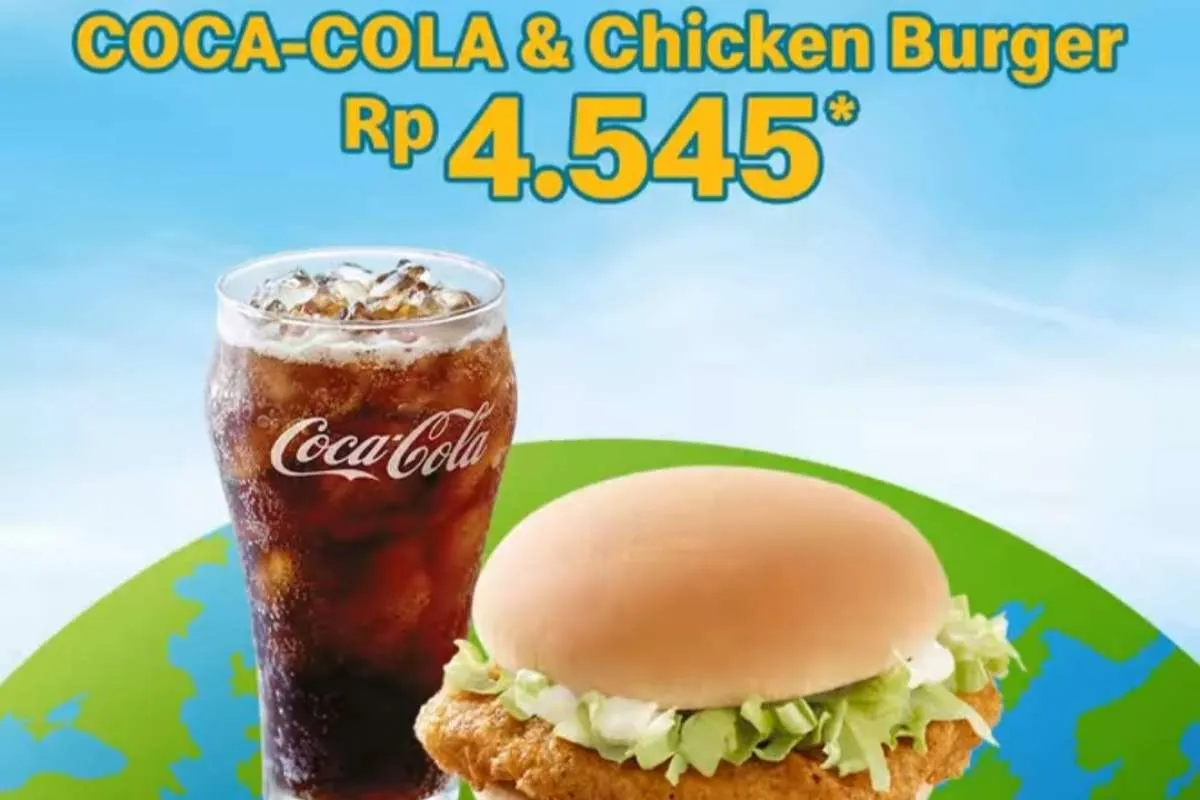 Promo McD Juni 2022, Beli Paket Taste of The World Dapat Cola dan Burger Rp 4.545