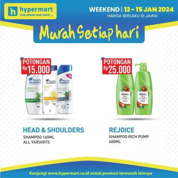 Promo JSM Hypermart Hyper Diskon Weekend Periode 12-15 Januari 2024