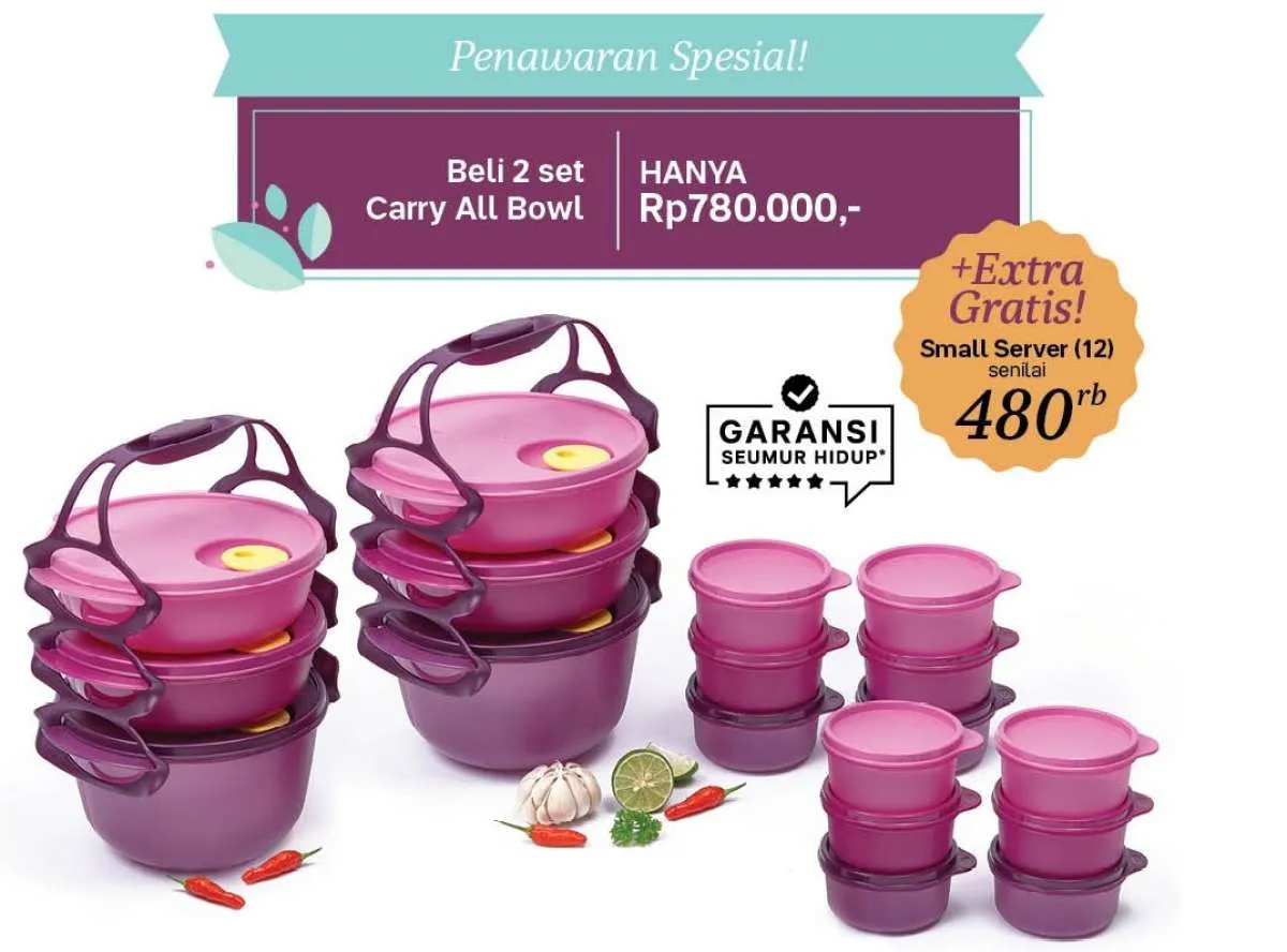 Inilah Ringkasan Katalog Promo Tupperware Juni 2022, Persiapan WFO & Masuk Sekolah