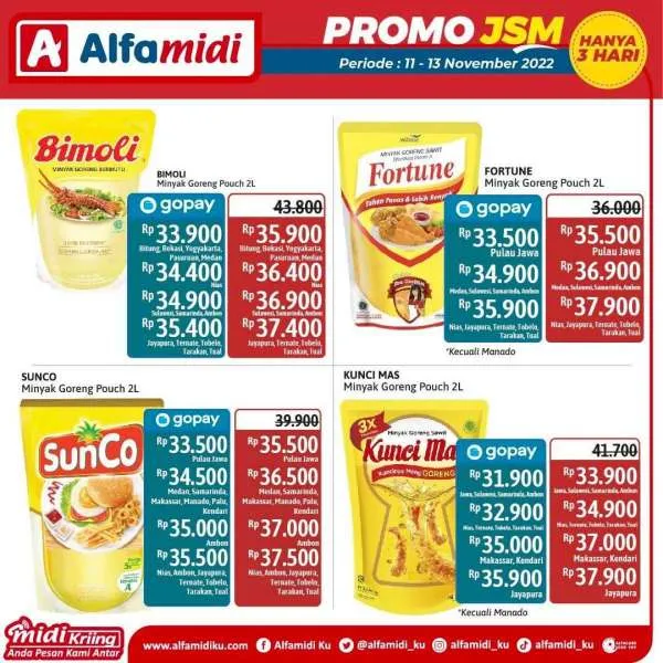 Promo JSM Alfamidi Periode 11-13 November 2022