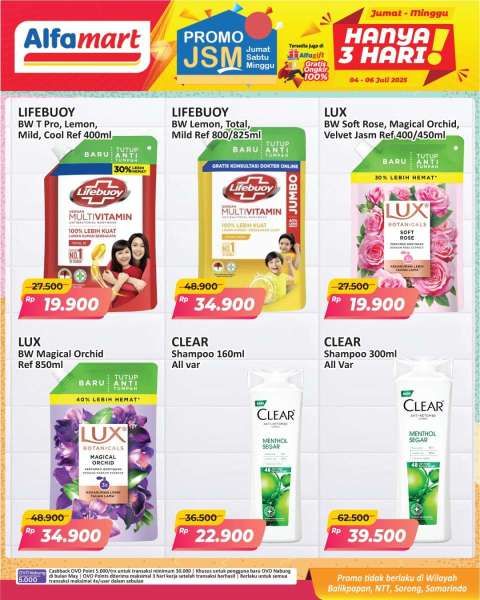 Promo JSM Alfamart Periode 4-6 Juli 2025