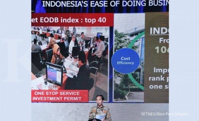 Ini indikator kemudahan bisnis Indonesia yang naik dan turun