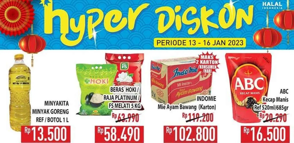 Harga Promo JSM Hypermart Hari Ini Minggu 15 Januari 2023, Belanja di Akhir Pekan