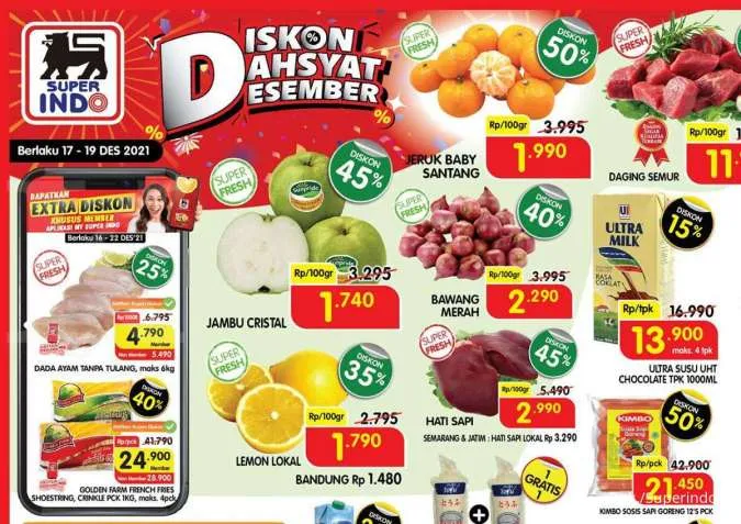 Promo Superindo 17-19 Desember 2021