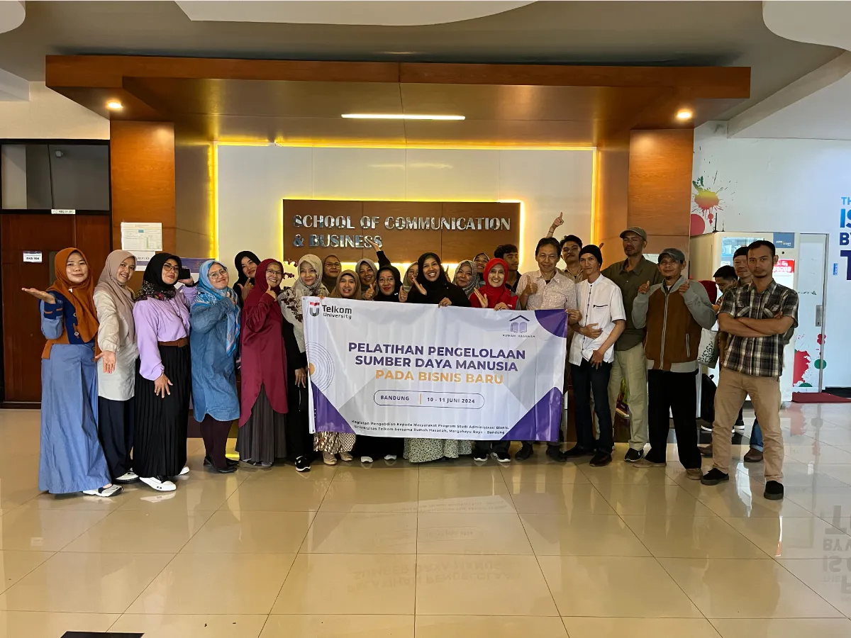 Telkom University Beri Pelatihan Pengelolaan Sumber Daya Manusia Pada Pelaku UMKM