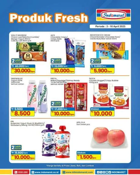 Promo Indomaret Super Hemat Periode 3-16 April 2025