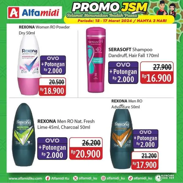 Promo JSM Alfamidi Periode 15-17 Maret 2024