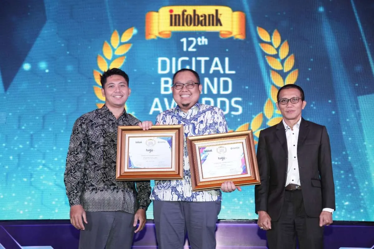 Tugu Insurance Raih 2 Penghargaan Infobank-Isentia 12th Digital Brand Awards 2023