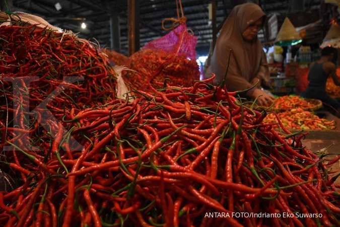 Pedagang pasar sebut harga pangan masih tinggi pada awal Ramadan