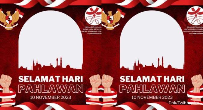 Twibbon Hari Pahlawan 10 November 2023