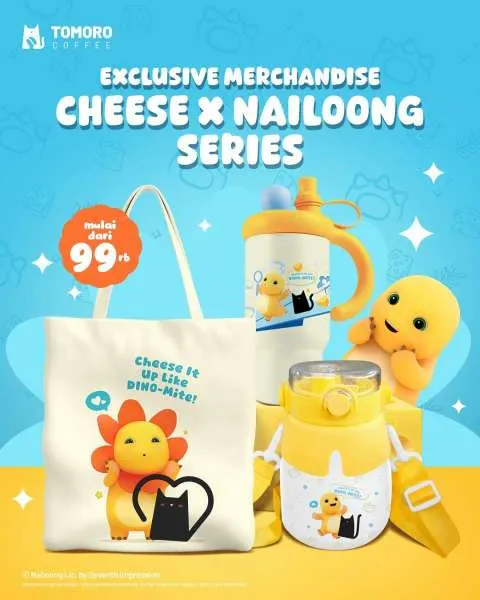 Exclusive merchandise Tomoro Coffee x Nailoong
