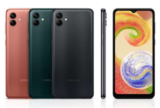 Spesifikasi & Harga HP Samsung A04 Terbaru, November 2022