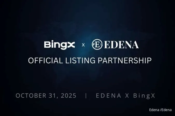 Listing di BingX, Edena Perluas Akses Investasi ke Pasar Global