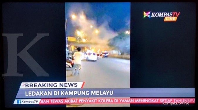Ledakan Kampung Melayu terdengar lebih satu kali