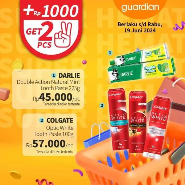Promo Guardian Super Hemat Periode 6-19 Juni 2024
