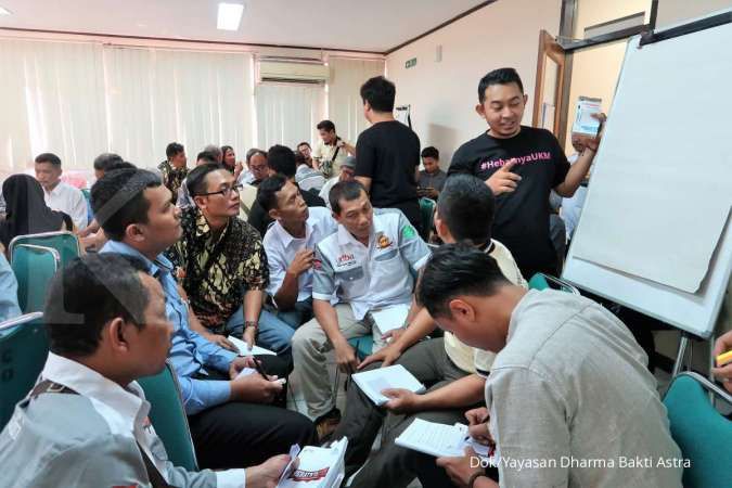 UMKM Mitra Yayasan Dharma Bhakti Astra Belajar Penerapan 5R dan K3L dari PT Inti Ganda Perdana