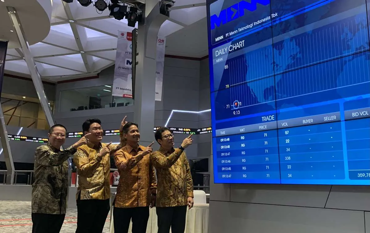 Kelangsungan Usaha Diragukan, Saham MENN Disuspensi Bursa
