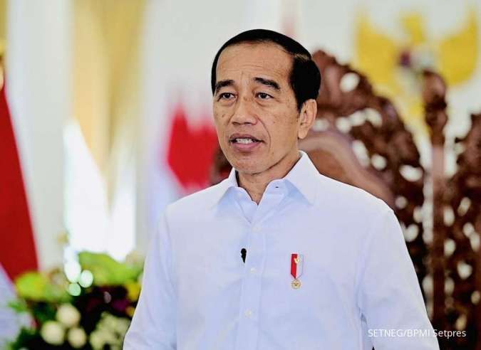Presiden Jokowi Tinjau Jalan Rusak di Lampung
