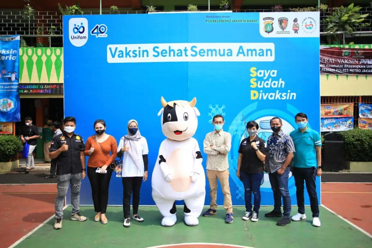 Unifam sukses memvaksinasi 3.000 anak lewat Program Vaksin Ceria