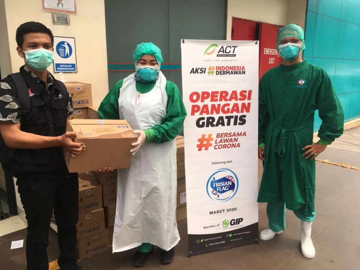  Wabah corona, Frisian Flag sumbang 532.000 produk senilai Rp 4 Miliar 