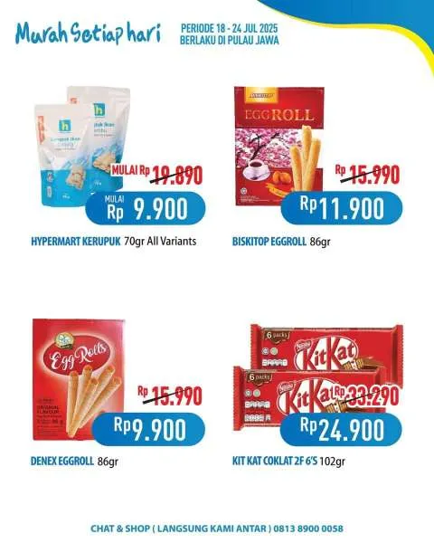 Promo JSM Hypermart Hyper Diskon Weekend Periode 18-21 Juli 2025