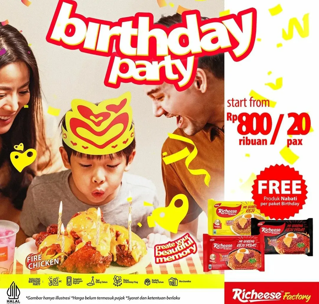 Richeese Birthday Party