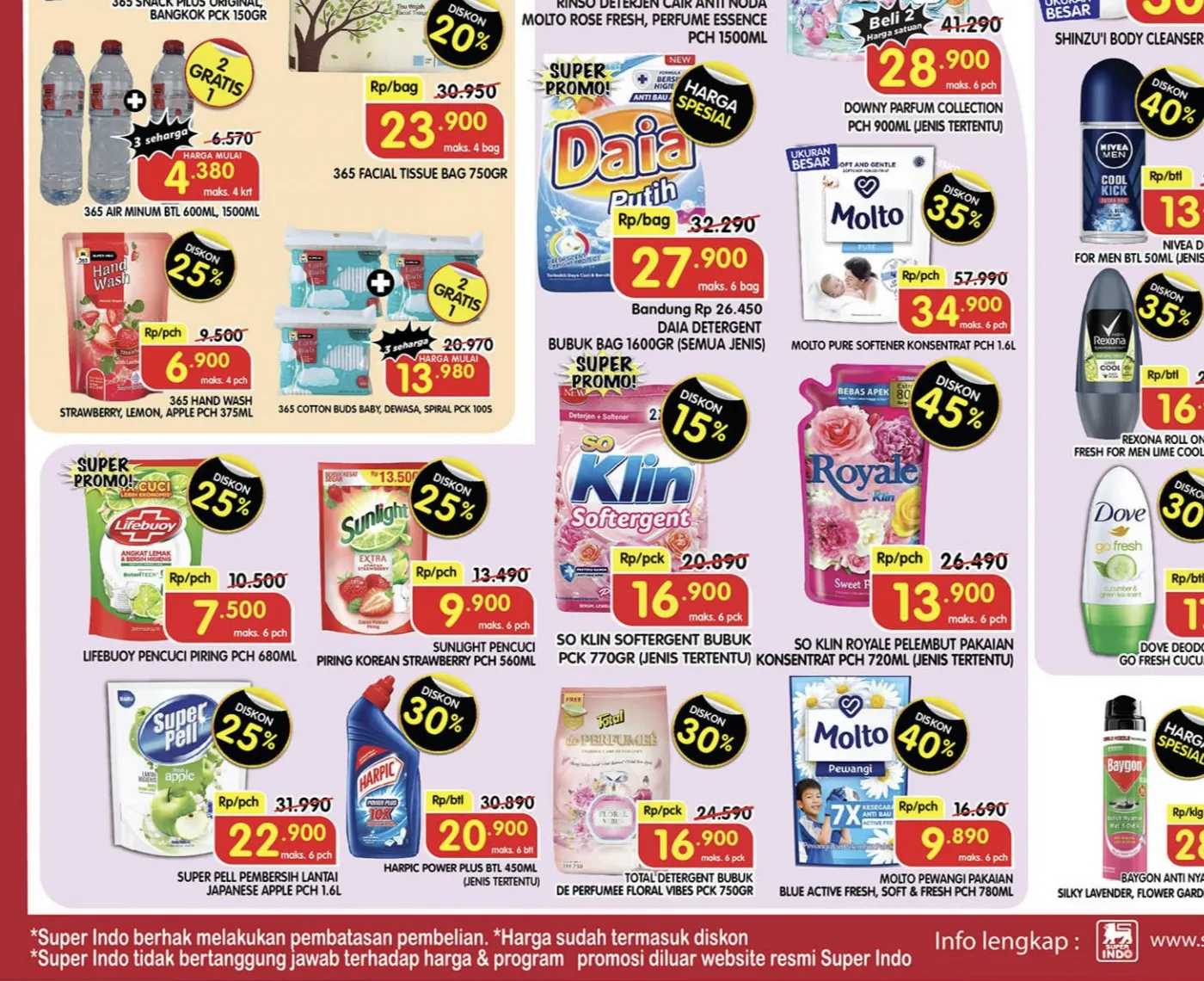 Promo Superindo Weekday Spesial Gajian Periode 26-29 Februari 2024